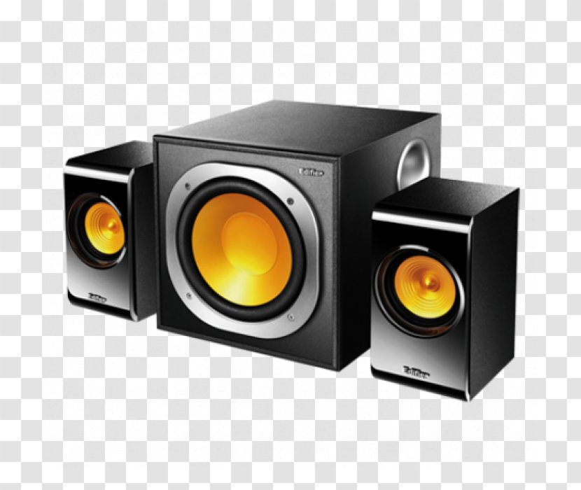 Edifier M1335 Black 2-1 Loudspeaker Computer Speakers - Speaker Transparent PNG