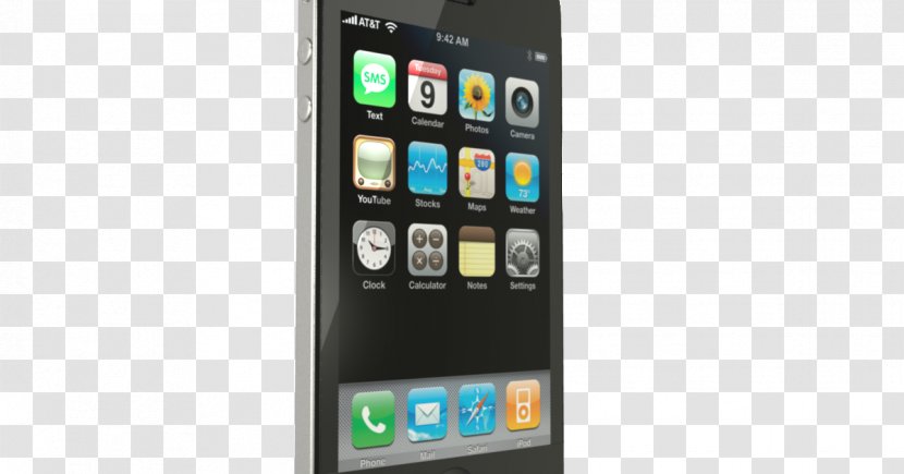 IPhone 3GS 4 Telephone - Feature Phone - Iphone Transparent PNG
