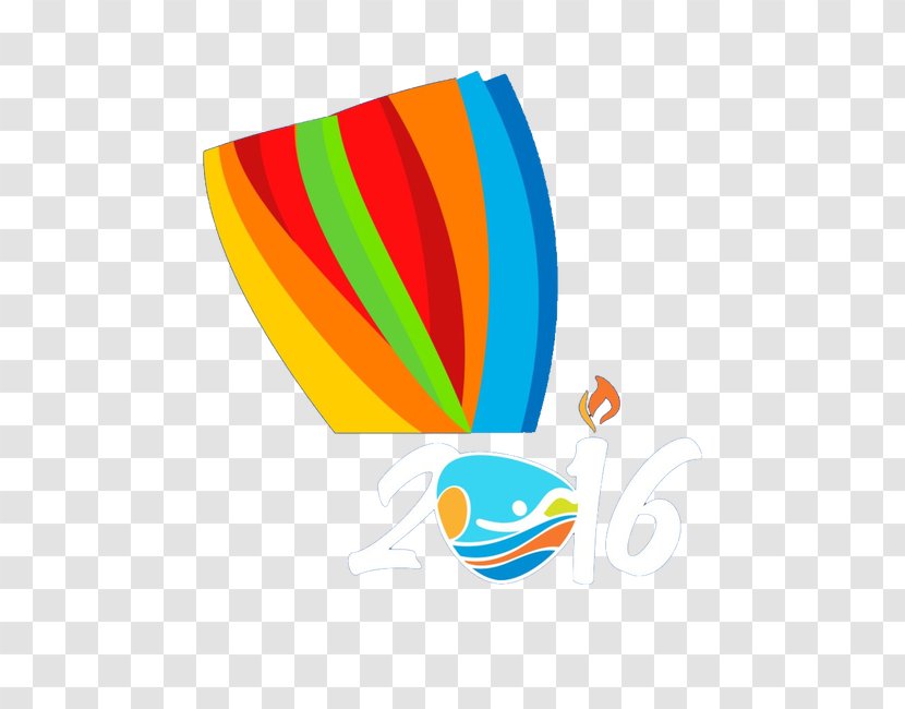 Logo Yellow Font - Rio 2016 Great Sports Background Transparent PNG