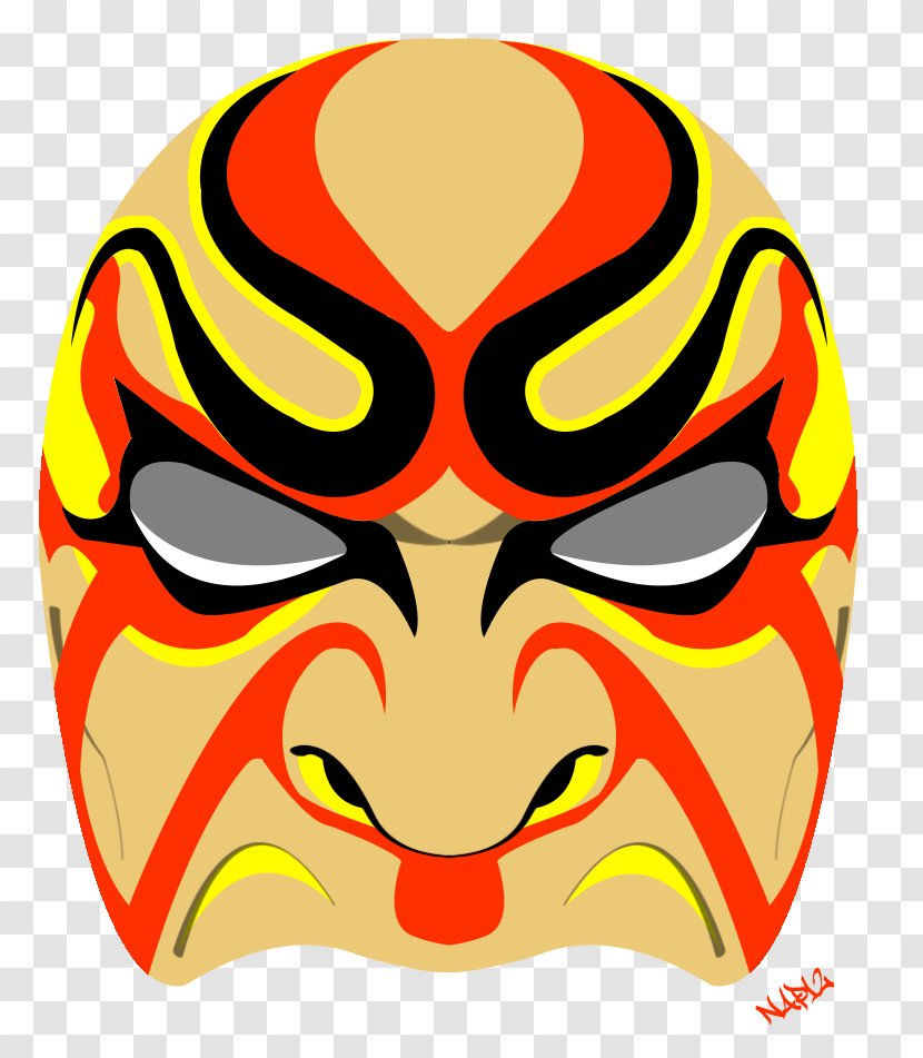 Mask Kabuki Samurai - Masque - Vector Transparent PNG