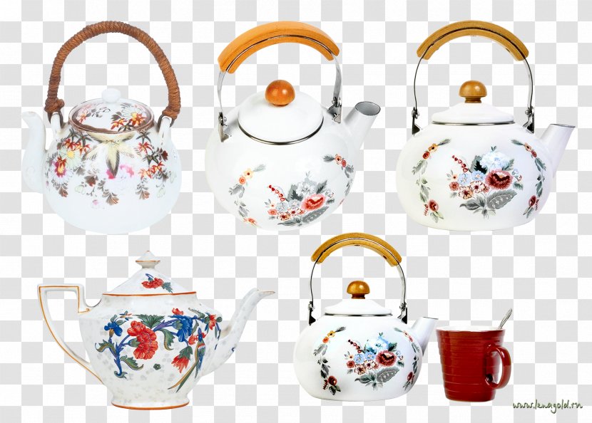 Kettle Coffee Cup Teapot Tableware Transparent PNG