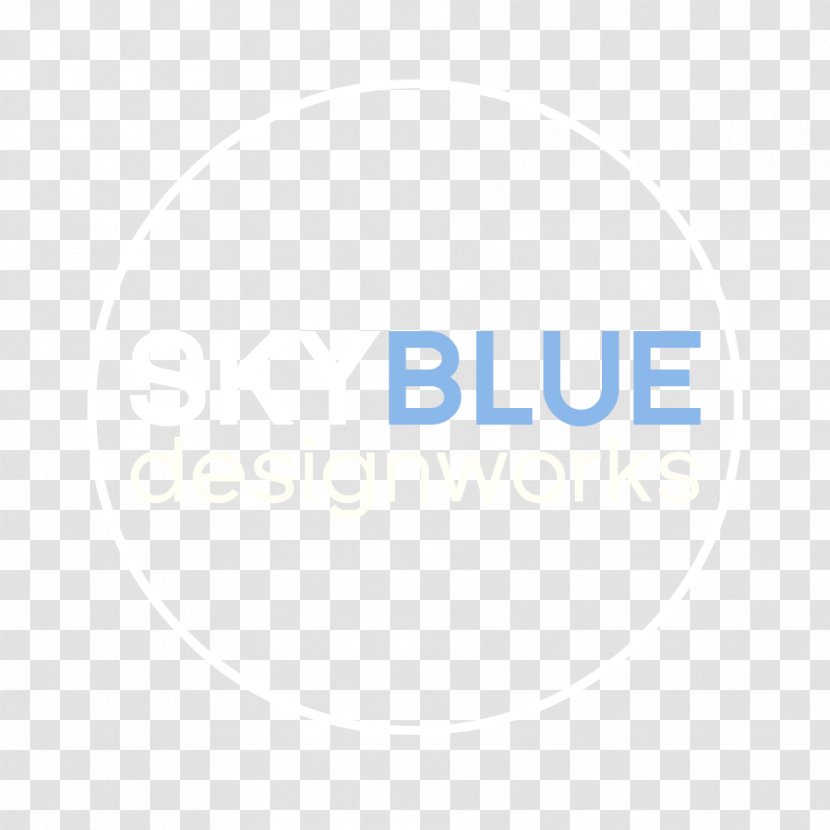 Logo Brand Font - Blue - Skyblue Transparent PNG