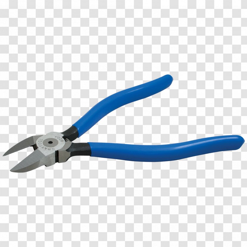 Diagonal Pliers Tool Nipper Slip Joint - Gray Tools Transparent PNG