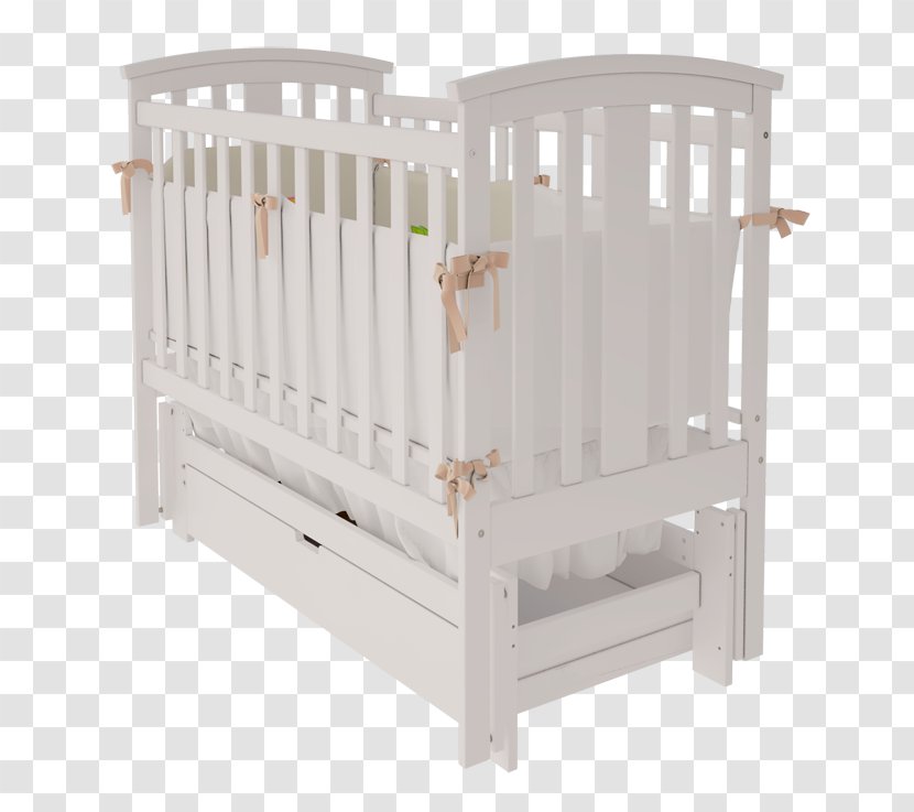 Krovatka Bed Cots Furniture Nursery Transparent PNG