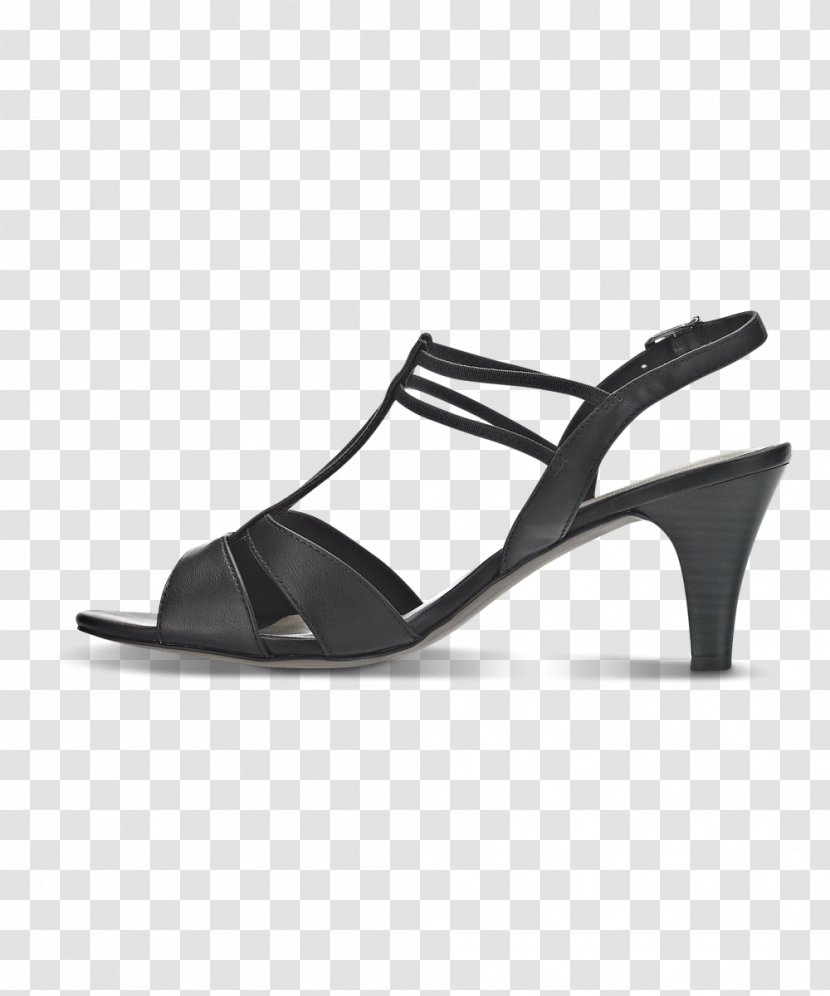 Sandal Shoe - Black Transparent PNG