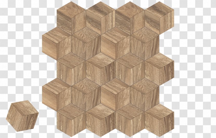 Wood Flooring Hexagon Tile Transparent PNG