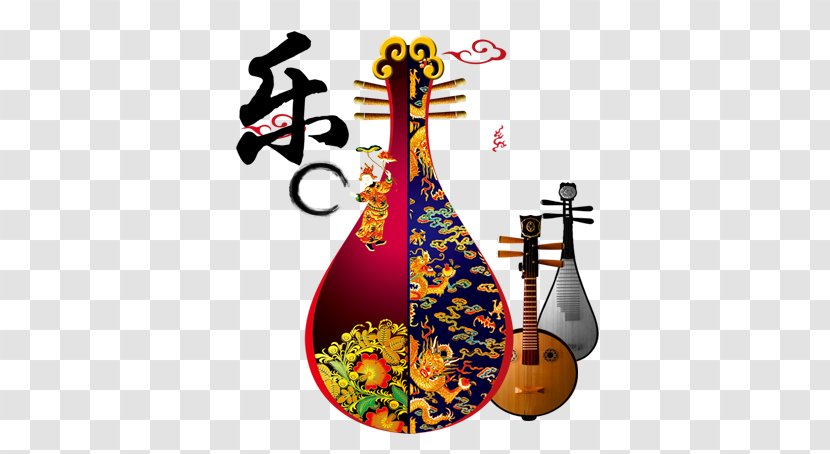 China Musical Instrument Poster - Cartoon - Wind Instruments Transparent PNG