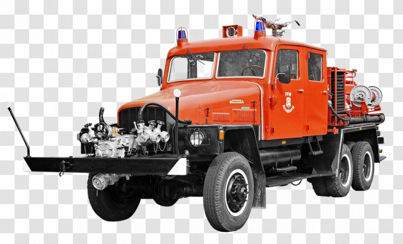 Car Vehicle IFA G5 Fire Engine - Industrieverband Fahrzeugbau Transparent PNG