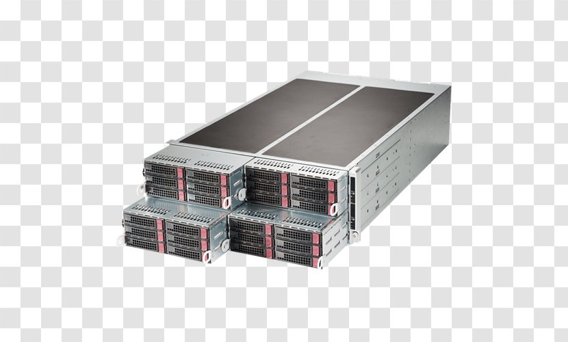 Super Micro Computer, Inc. Dell Computer Servers Xeon NVM Express - Network - 4U Transparent PNG