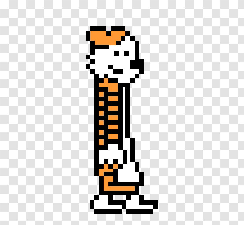 Calvin And Hobbes 8-bit Pixel Art Clip - Nintendo Transparent PNG