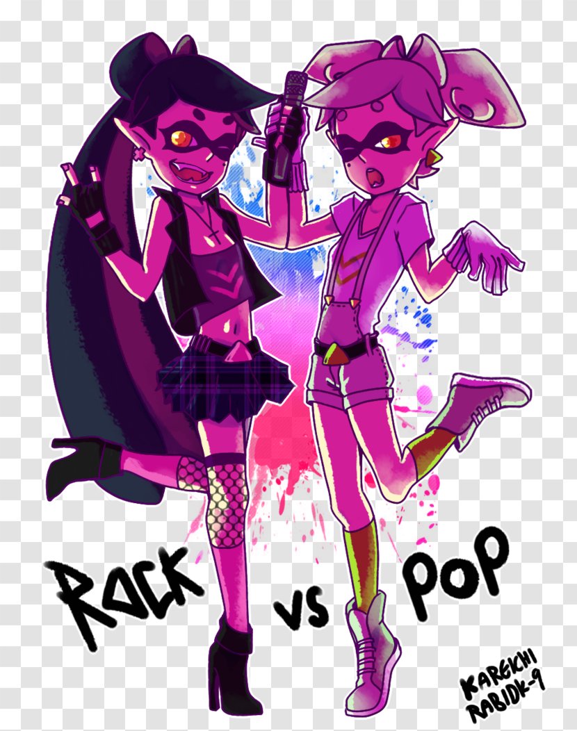 Splatoon 2 Fan Art - Frame - POP ART Transparent PNG