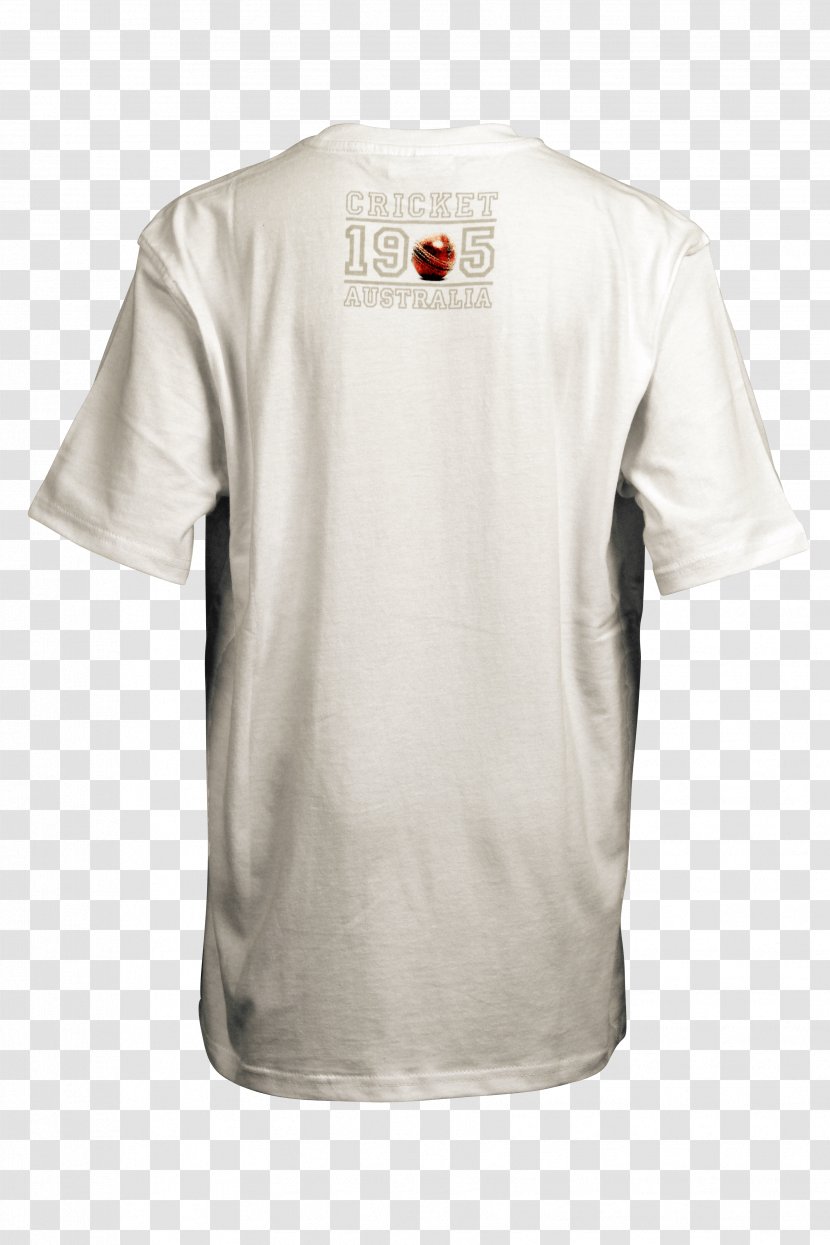 T-shirt Sleeve Neck Angle - T Shirt - Cricket Jersey Transparent PNG