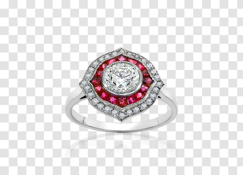 Ruby Silver Wedding Ceremony Supply Diamond Transparent PNG