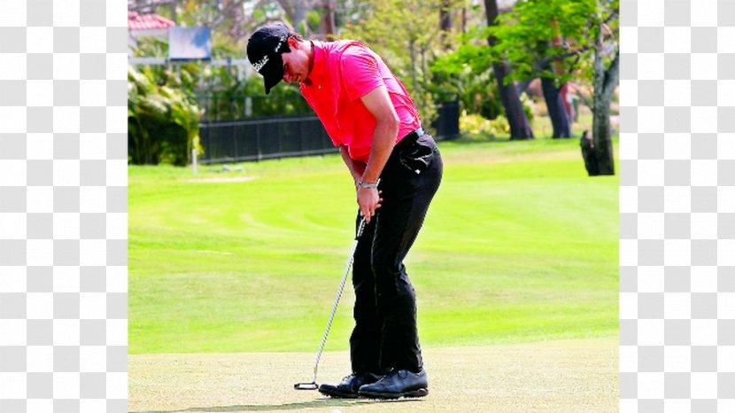Hickory Golf Professional Golfer Putter Sand Wedge - Grass Transparent PNG