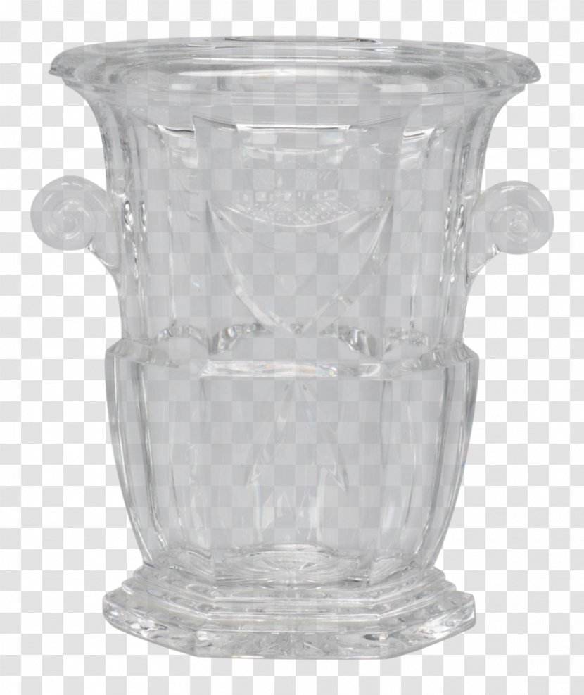 20th Century Glass Baccarat Vase Tear Sheet - Bucket - Material Transparent PNG