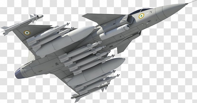 Saab JAS 39 Gripen NG HAL Tejas Airplane Dassault Rafale - Jet Aircraft Transparent PNG