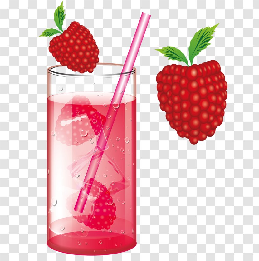 Cocktail Garnish Strawberry Juice - Pomegranate Transparent PNG