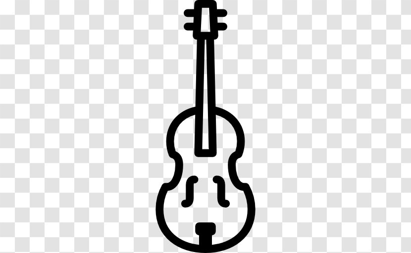 Violin Double Bass Musical Instruments - Heart - Vector Transparent PNG
