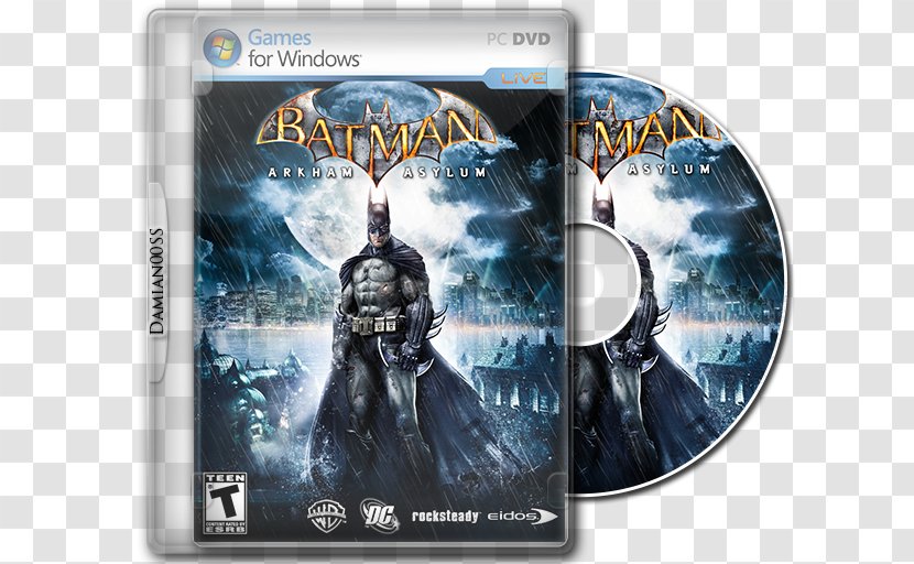 Batman: Arkham Asylum City Xbox 360 Joker Origins - Video Game Software - Batman Transparent PNG