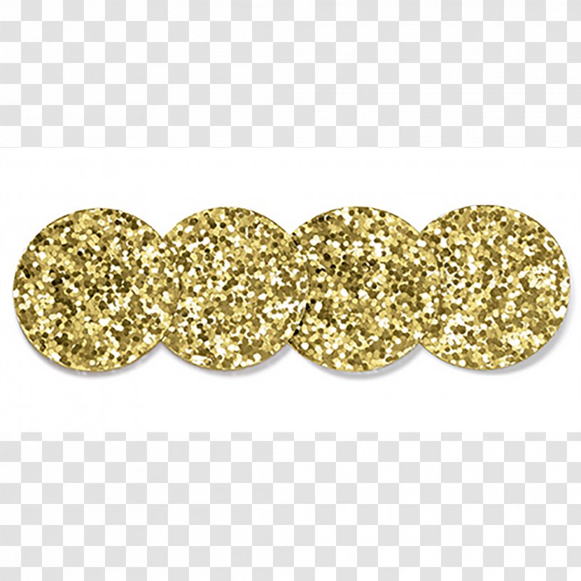 Coasters Glitter Paper Glass Bottle - Jewellery - Gold Transparent PNG