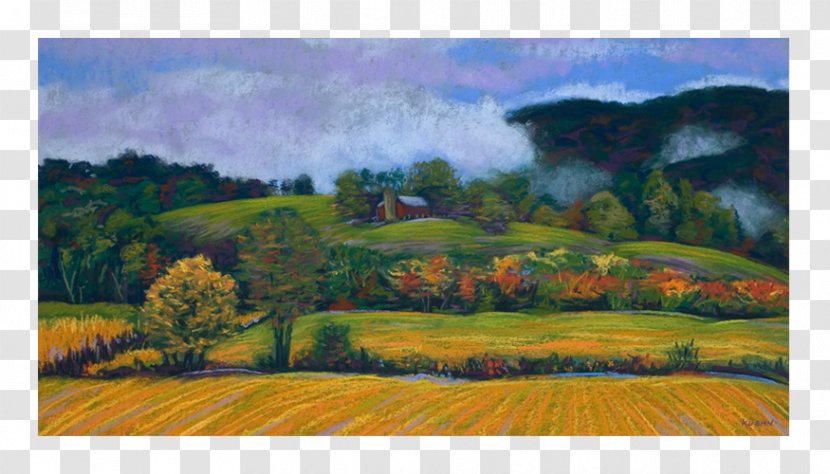 Watercolor Painting Acrylic Paint Landscape - Ecoregion - Farmers Transparent PNG