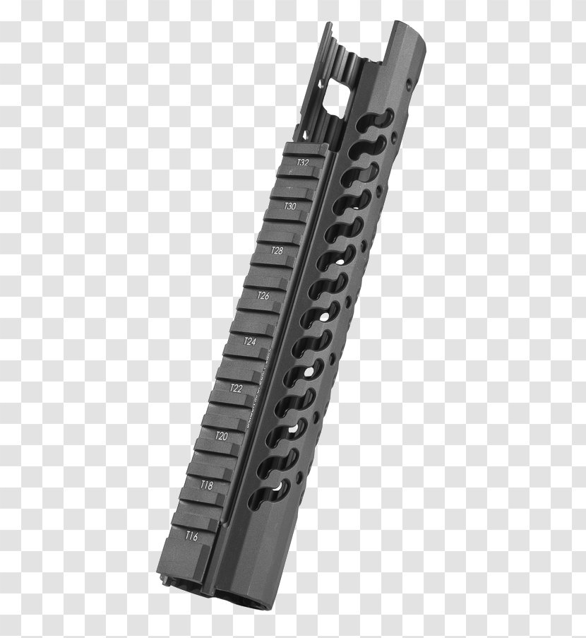 Handguard M-LOK Rail System Firearm KeyMod - Heart - Gas Piston Transparent PNG
