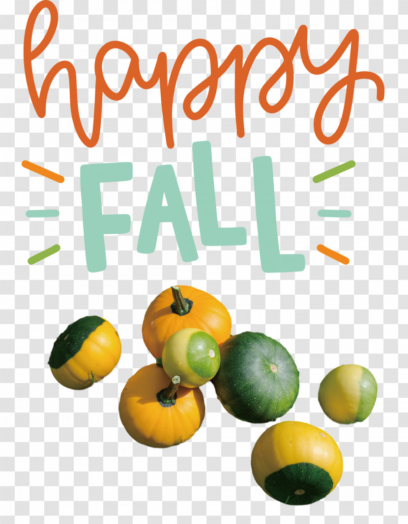 Happy Fall Transparent PNG