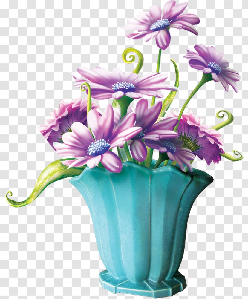 Floral Design Cut Flowers Clip Art - Vase - Flower Transparent PNG