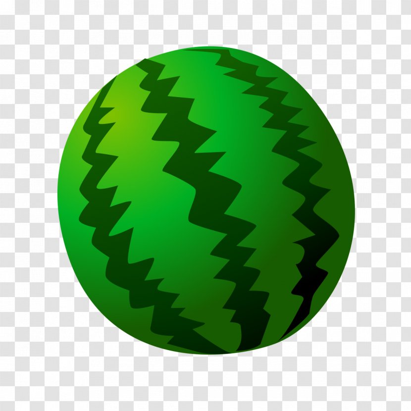 Cartoon Watermelon Computer File - Sphere - Green Transparent PNG