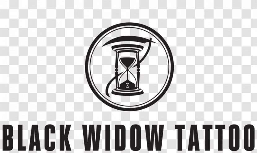 Black Widow Tattoo Logo Brand Magazine Transparent PNG