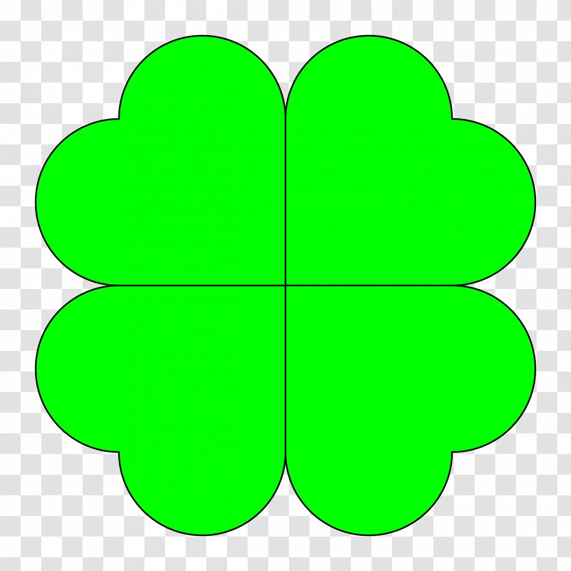 Four-leaf Clover Clip Art - Saint Patrick S Day Transparent PNG