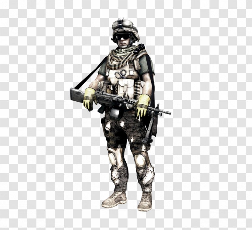 Battlefield 3 Battlefield: Bad Company 2 1 4 - Action Figure - Armour Transparent PNG