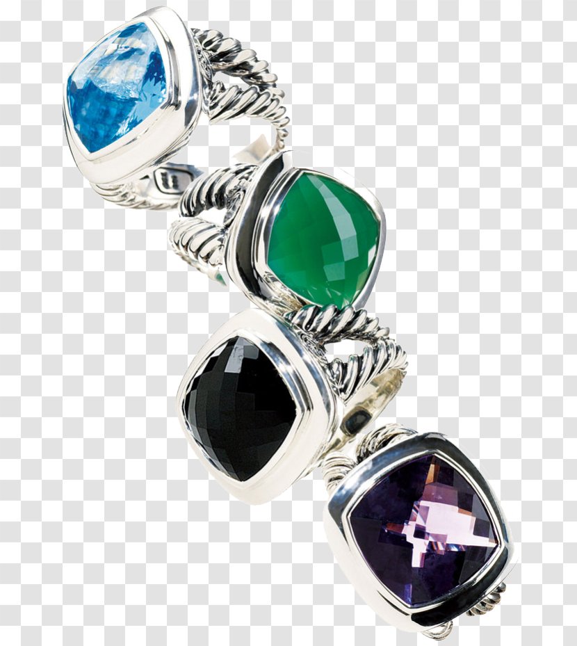 Emerald Ring Diamond Jewellery - Amethyst Transparent PNG
