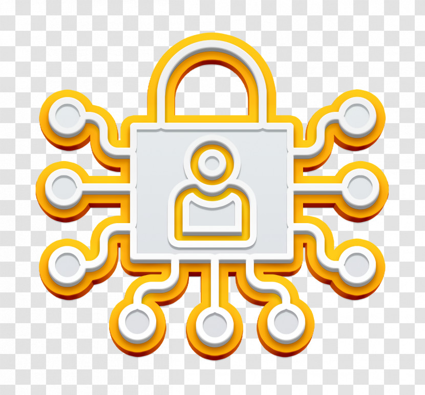 Lock Icon Cyber Icon Transparent PNG