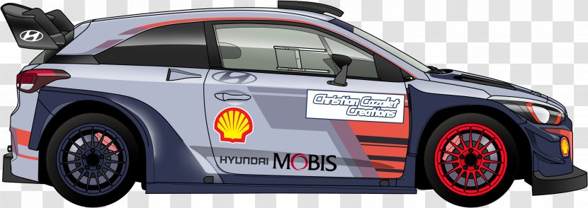 World Rally Car Hyundai I20 WRC 2017 Championship Rallying - Technology Transparent PNG