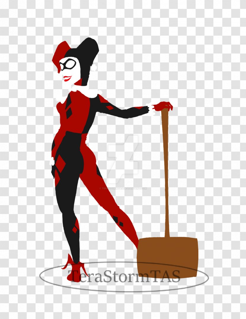 Harley-Davidson Harley Quinn Silhouette Household Cleaning Supply - Cartoon Transparent PNG