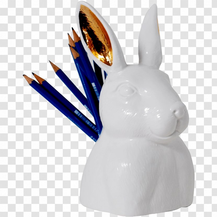 Domestic Rabbit Easter Bunny Image - Pen Pencil Cases - Dish Sets Transparent PNG