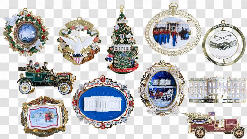 White House Christmas Tree United States Capitol Ornament - Holiday Transparent PNG