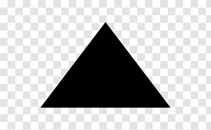 Black Triangle Clip Art - Area Transparent PNG
