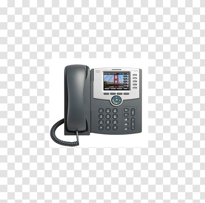 VoIP Phone Business Telephone System Voice Over IP Centrex - Internet - Cisco Spa525g2 Transparent PNG