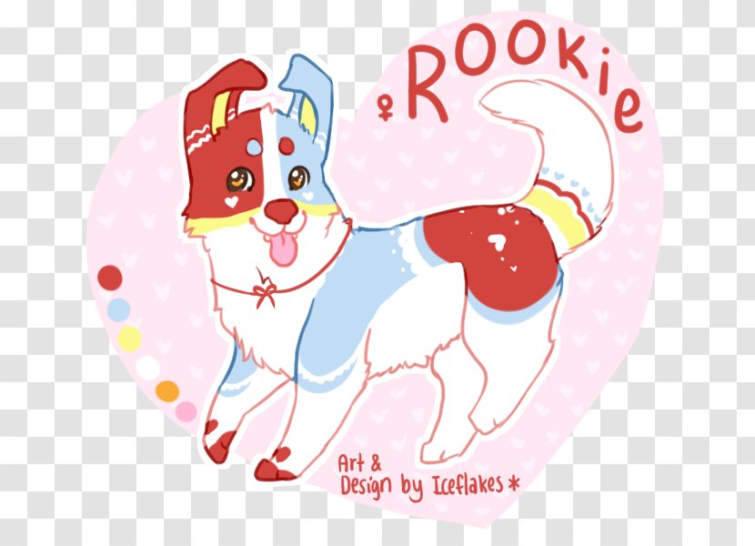 Dog Santa Claus Christmas Ornament Clip Art - Heart - Rookie Red Velvet Transparent PNG
