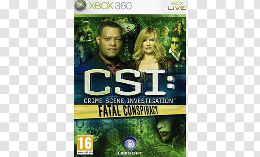 CSI: Fatal Conspiracy Xbox 360 Crime Scene Investigation Hard Evidence Deadly Intent - Pc Game Transparent PNG