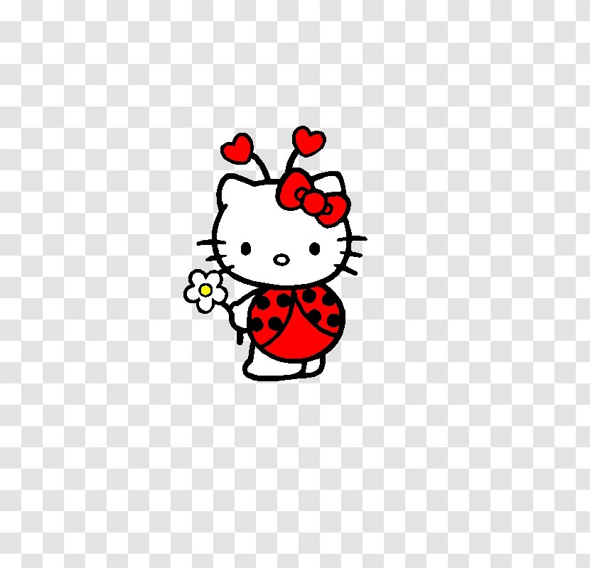 Hello Kitty Miffy Wall Decal Musti - Watercolor Transparent PNG