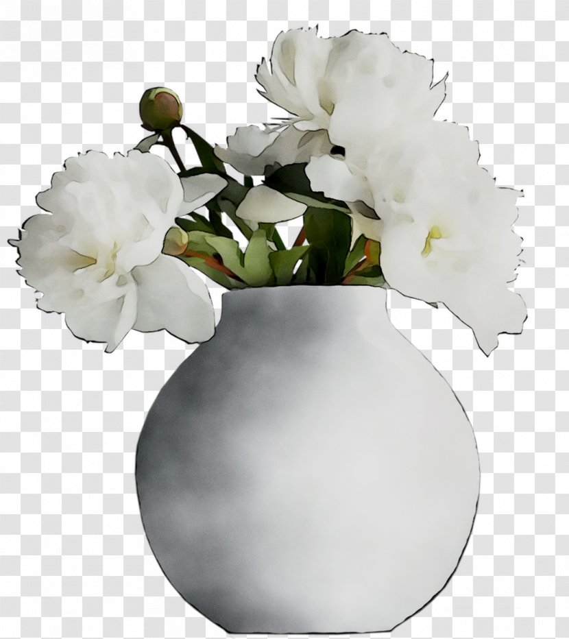 Cut Flowers Vase Rose Family - Petal - Gardenia Transparent PNG