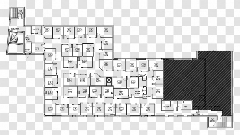 Line Technology Angle - Area - Floor Plan Transparent PNG