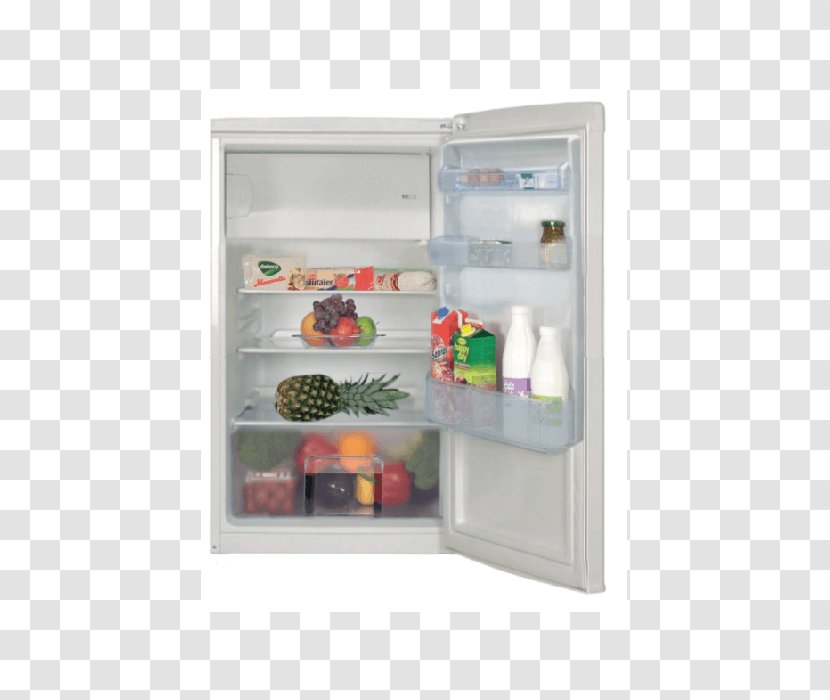 Refrigerator Beko B 1751 RCSA365K20W BEKO RBI 1400 Eingebaut 117l A+ Weiß Kühlschrank Mit Gefrierfach Transparent PNG