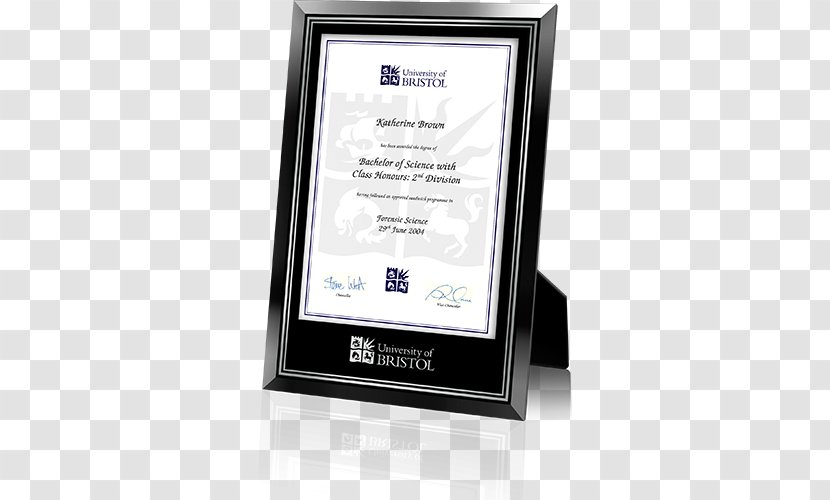 University Of Bristol Portsmouth Imperial College London Oxford Brookes The West England - Graduation Ceremony - Exquisite High-end Certificate Transparent PNG