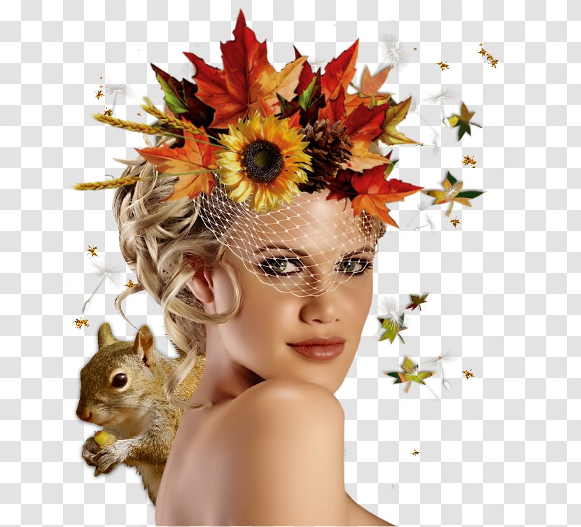 Julie Bell Woman Painting Drawing Clip Art - Autumn Transparent PNG