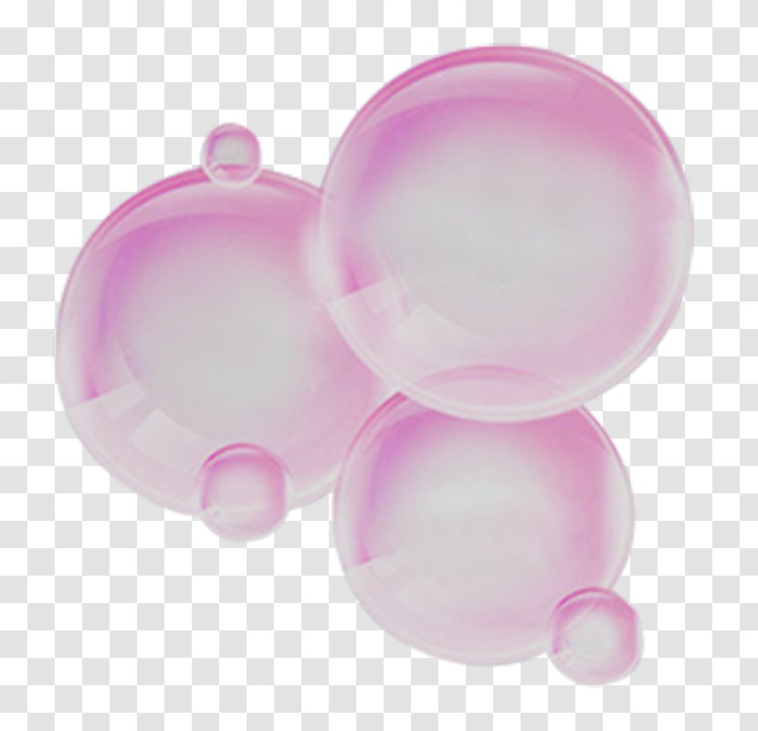 Pink Red - Bubble Elements Transparent PNG