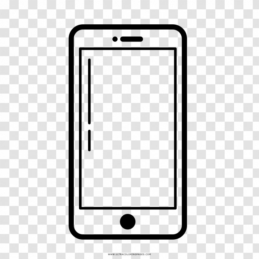 IPhone Telephone Smartphone Clip Art - Area - Iphone Transparent PNG